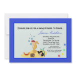 5x7 Under the Sea Ocean Boy Baby Shower Invitation