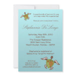 5x7 Under the Sea Turtle Baby Shower Invitation
