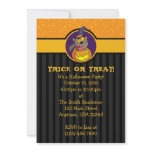 5x7 Werewolf Jack-o-Lantern Halloween Invitations