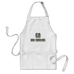 60 and fab disco theme aprons