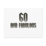 60 and fab disco theme