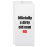 60  Dirty Old Man Rack Card Template