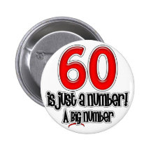 60 Is Just A Number Button