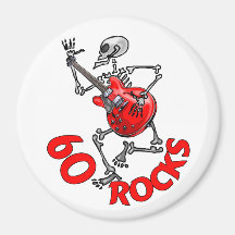 60 ROCKS FRIDGE MAGNET