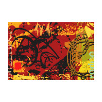 60 x 40 Shy Cowboy Modern Western Art Canvas Print