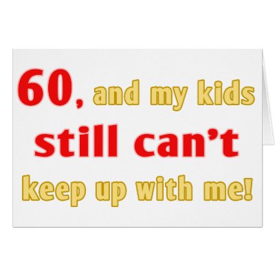 60 Year Old Gag Gift Cards by birthdaygifts