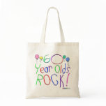 60 Year Olds Rock ! Tote Bags