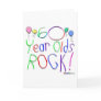 60 Year Olds Rock! Greeting Card