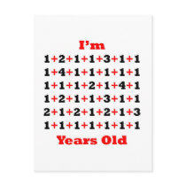 60 Years old! Blk Red