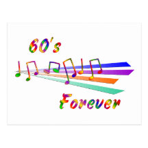60's Forever Post Card