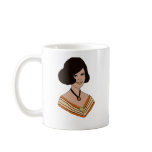 60s girl in Orange Coffee Mug