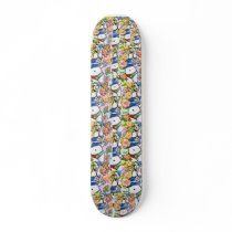 60s Hippie flower girl painting Skateboards
