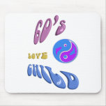 60's Love Child Mousepad
