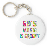 60s Music Keychain