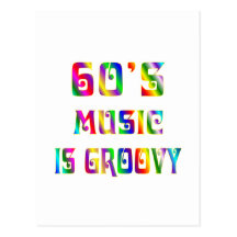 60s Music Postcards