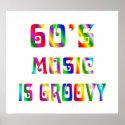 60s Music posters
