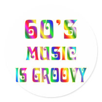 60s Music Sticker