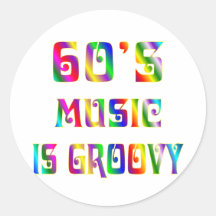 60s Music Sticker