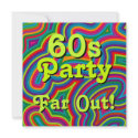 60s Party Invitation