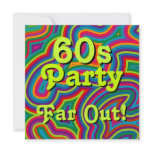 60s Party Invitation
