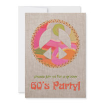 60's Party Invitation
