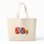 60s Peace Sign Bag