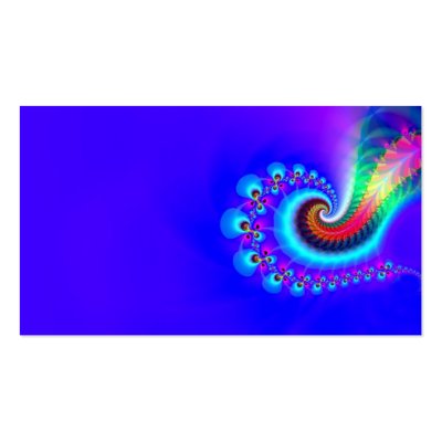 60's psychedelia business card templates by deemac1