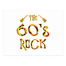 60's Rock Postcards