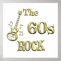 60s ROCK Poster