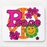 60s Style Peace Mousepad