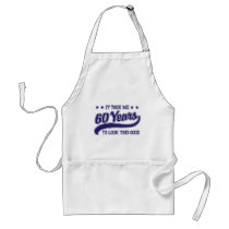60th Birthday Apron