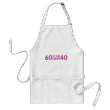 60th birthday apron