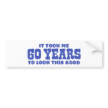 60th Birthday Bumper Sticker