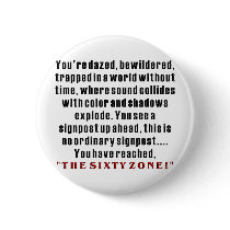 60th Birthday Pinback Buttons