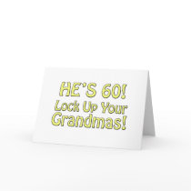 60th Birthday Greeting Cards