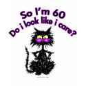 60th Birthday Cat Gifts t-shirts