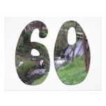 60th Birthday Custom Invites