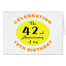 60th Birthday Gag Gift Greeting Card