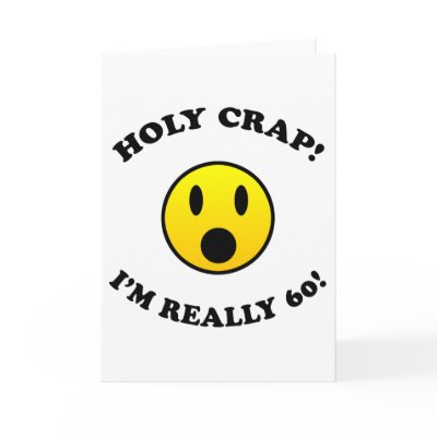 60th Birthday Gag Gifts Cards by birthdaygifts