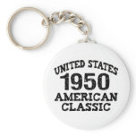 60th Birthday Gifts, 1950 Key Chains