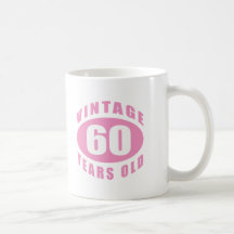 60th Birthday Gifts For Her Coffee Mugs