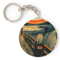 60th Birthday Gifts Keychains