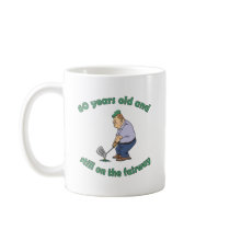 60th Birthday Golfer Gag Gift Coffee Mugs