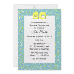 60th Birthday Invitation -- Confetti