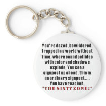 60th Birthday Keychain