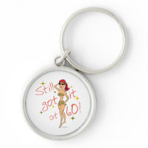 60th Birthday Keychain