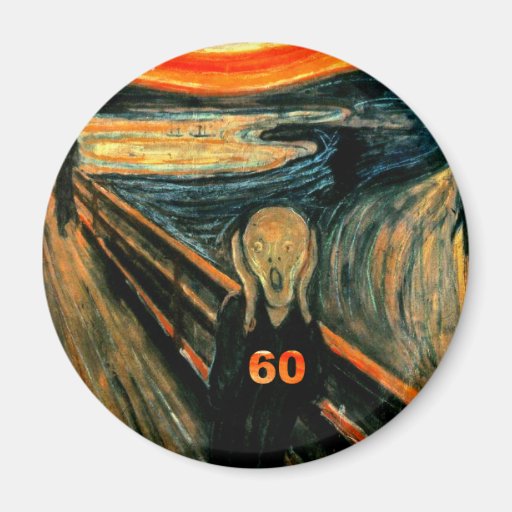 60th Birthday Magnet