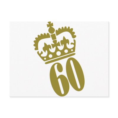 60th Birthday - Number – Sixty Postcards by Thinkdifferent