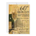 60th Birthday Party Invitations