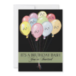 60th Birthday Party Personalised Invitation